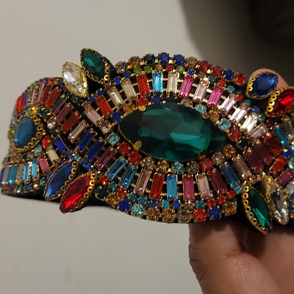NWT Full Rhinestone Headband Headpiece - Picture 5 of 5